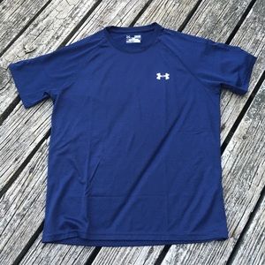 Blue UA Loose Fit Heat Gear T-Shirt